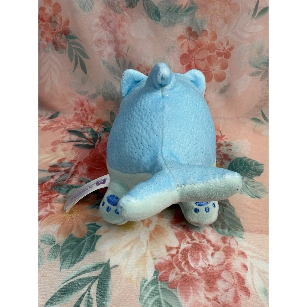 Aphmau Dolphin‎ Cat Plush Blue Sparkle 5